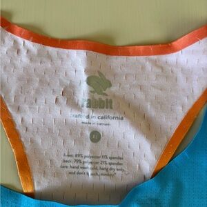 Rabbit Orange and Blue- Hoka Sports Singlet